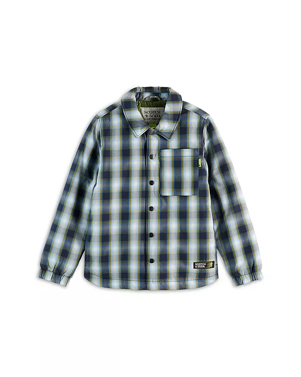 Легкая стеганая куртка для мальчиков - для детей постарше Scotch & Soda, зеленый
Легкая стеганая куртка для мальчиков - для детей постарше Scotch & Soda, зеленый