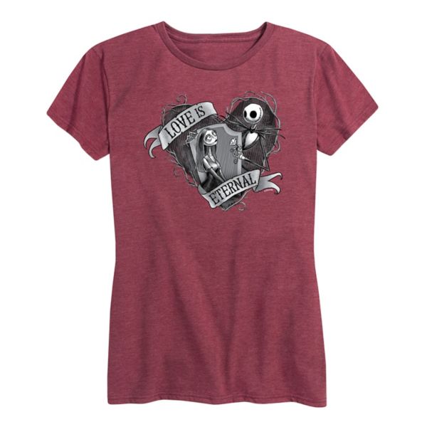 Футболка женская "Джек и Салли" из "Кошмара перед Рождеством" с принтом любви Disney, красный
Футболка женская "Джек и Салли" из "Кошмара перед Рождеством" с принтом любви Disney, красный