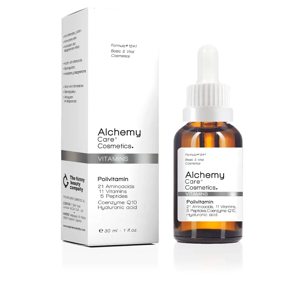 Сыворотка для лица Vitamins polivitamin Alchemy Care Cosmetics, 30 мл.
Сыворотка для лица Vitamins polivitamin Alchemy Care Cosmetics, 30 мл.