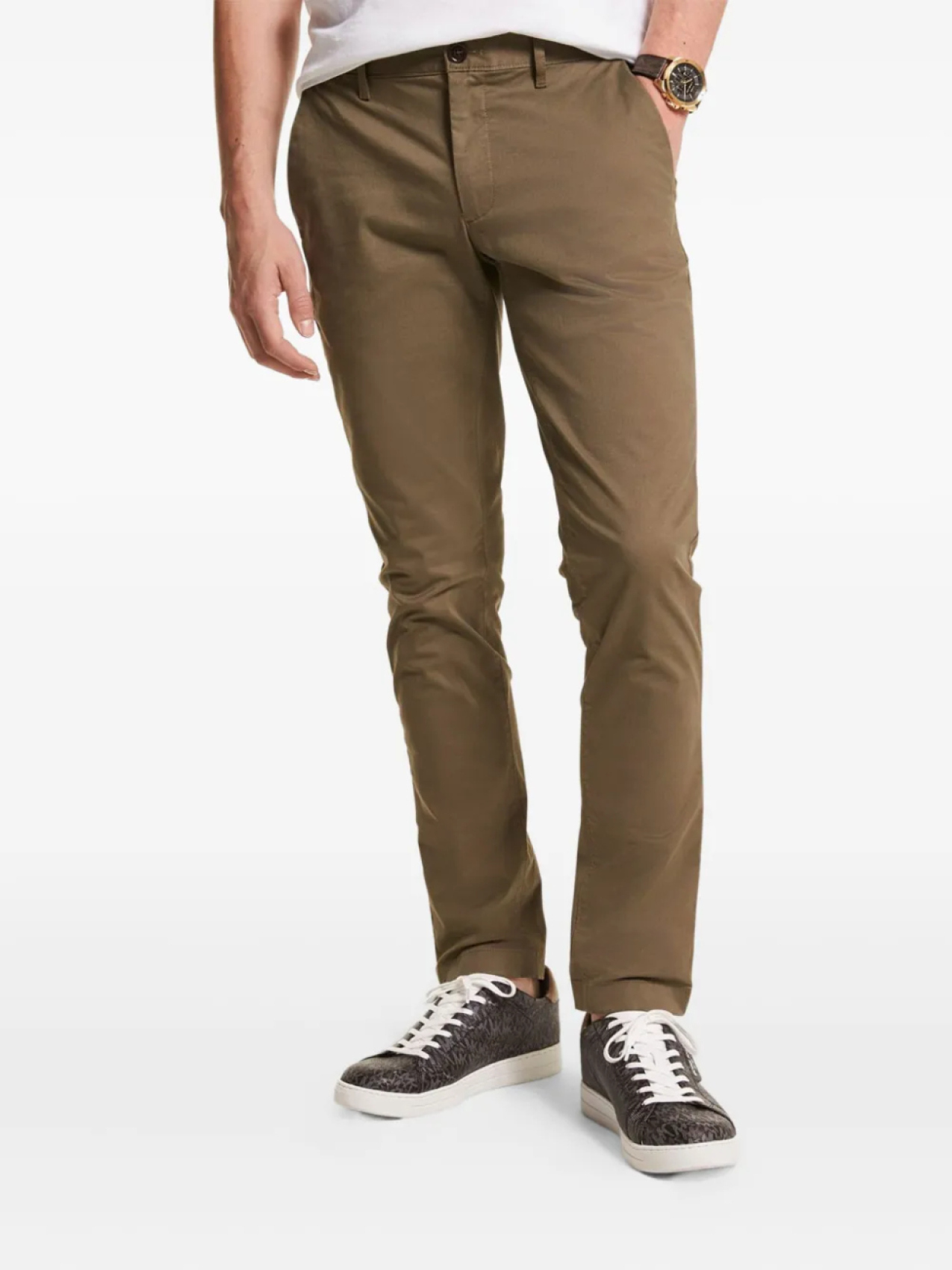 Узкие брюки Michael Kors, зеленый
Узкие брюки Michael Kors, зеленый