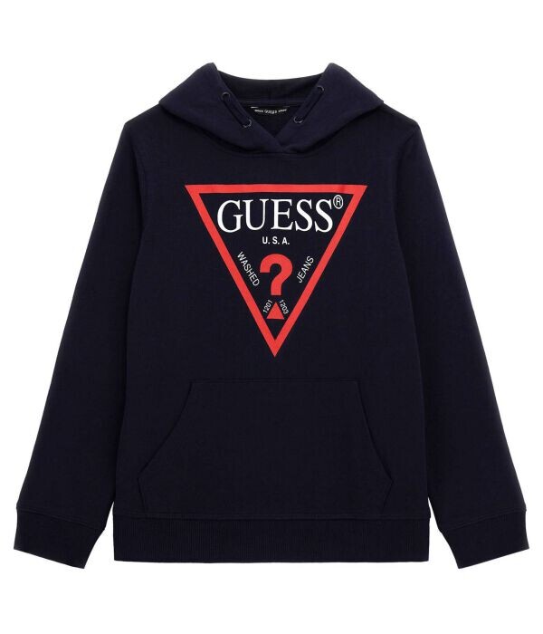 Толстовка детская Guess с капюшоном, синий/черный
Толстовка детская Guess с капюшоном, синий/черный
