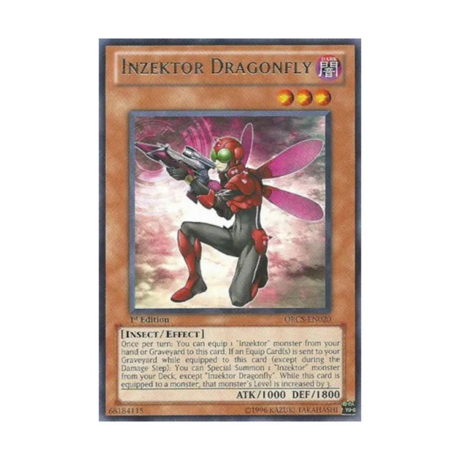 CCG Инзектор Стрекоза (Редкий), Yu-Gi-Oh - Order of Chaos - Singles
CCG Инзектор Стрекоза (Редкий), Yu-Gi-Oh - Order of Chaos - Singles