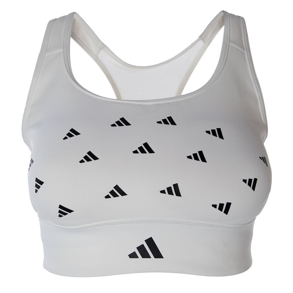 Спортивный бюстгальтер adidas Powerreact Medium, белый
Спортивный бюстгальтер adidas Powerreact Medium, белый