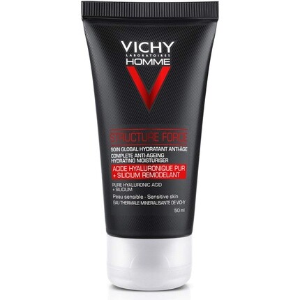 Vichy Homme Structure Force Антивозрастной крем для увлажнения чувствительной кожи 50 мл
Vichy Homme Structure Force Антивозрастной крем для увлажнения чувствительной кожи 50 мл