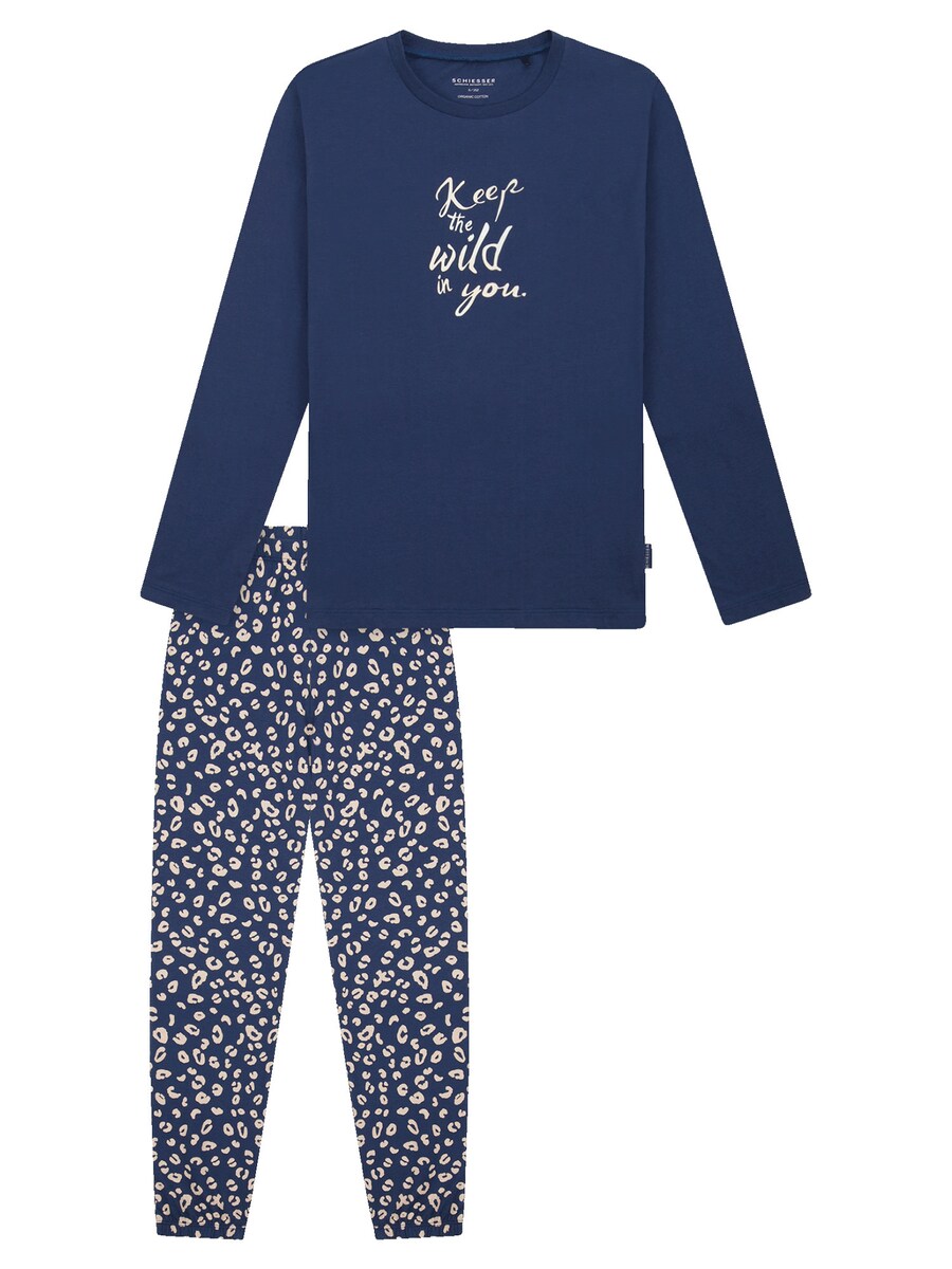 Пижама SCHIESSER Nightwear, синий
Пижама SCHIESSER Nightwear, синий