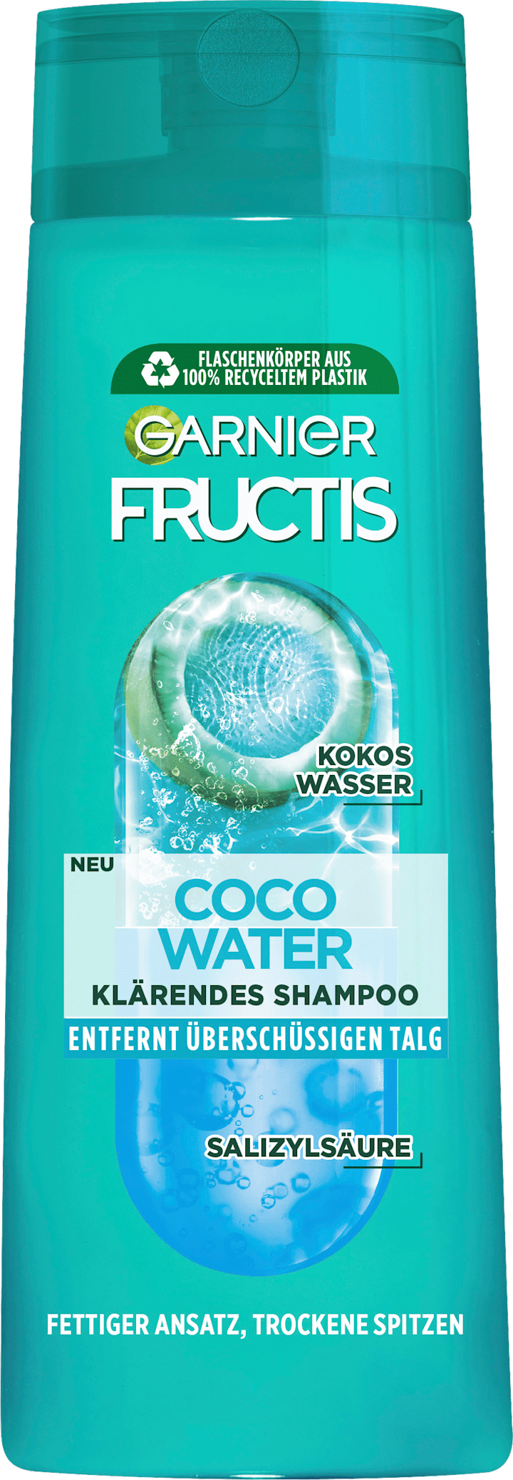 Шампунь GARNIER FRUCTIS Shampoo Coco Water, fettiger Ansatz & trockene Spitzen, 400 ml
Шампунь GARNIER FRUCTIS Shampoo Coco Water, fettiger Ansatz & trockene Spitzen, 400 ml