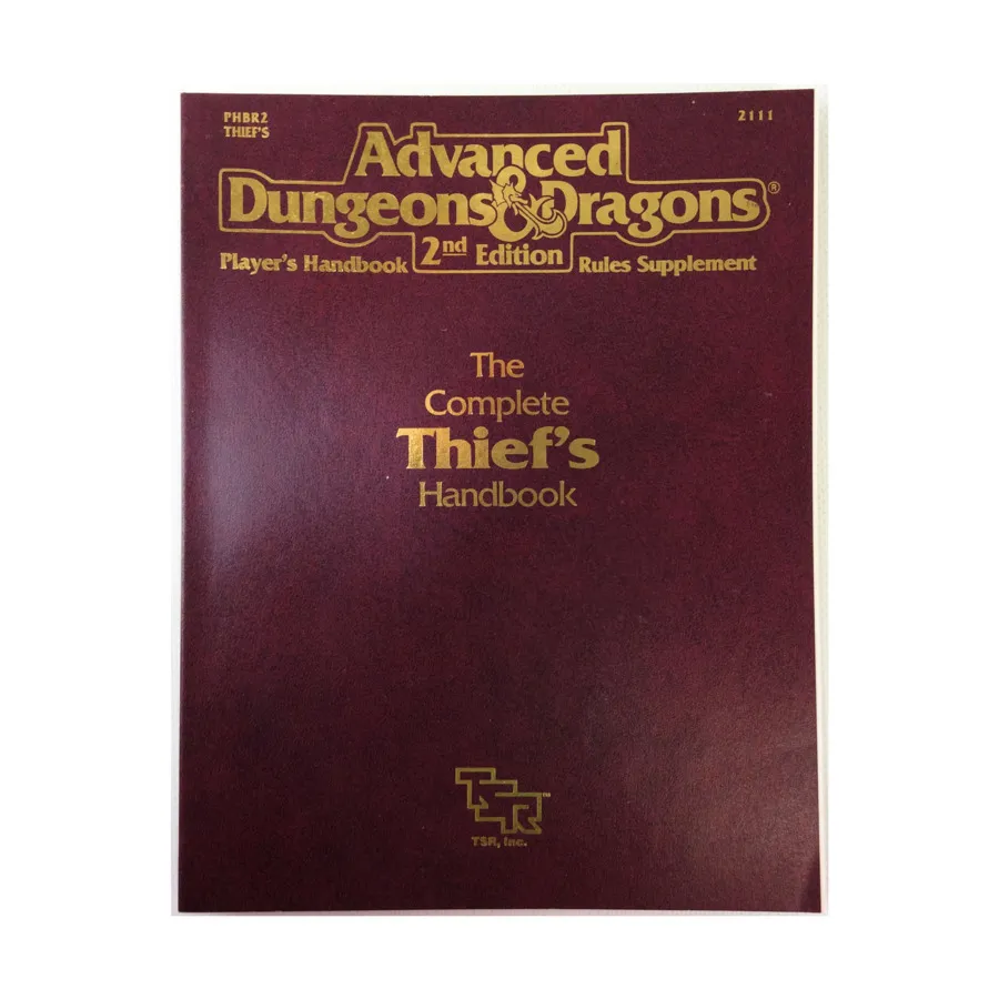 Complete Thief's Handbook (2nd Printing), Advanced Dungeons & Dragons (2nd Edition) - Player's Guides & Books, мягкая обложка
Complete Thief's Handbook (2nd Printing), Advanced Dungeons & Dragons (2nd Edition) - Player's Guides & Books, мягкая обложка