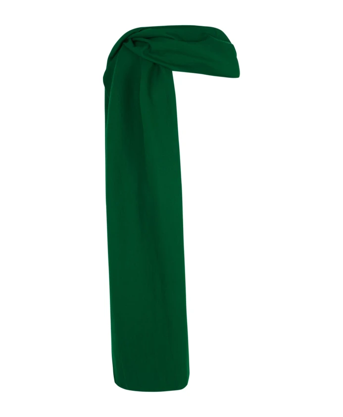 Шарф из льна и молодой шерсти с капюшоном Cortana, зеленый
Шарф из льна и молодой шерсти с капюшоном Cortana, зеленый