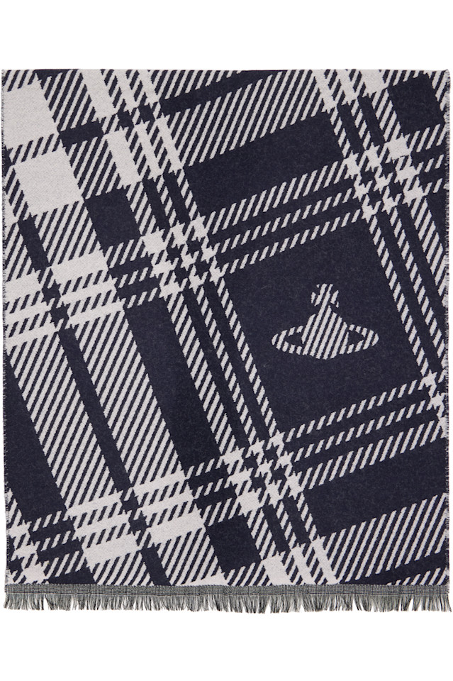 Шарф в клетку Vivienne Westwood, черный
Шарф в клетку Vivienne Westwood, черный