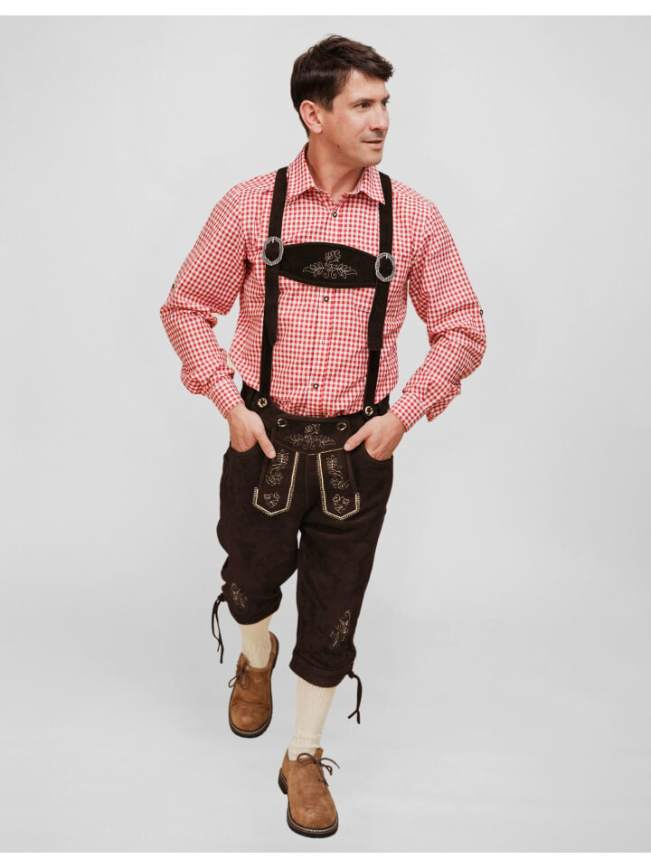 Шорты Hofglanz Lederhose, темно-коричневый
Шорты Hofglanz Lederhose, темно-коричневый