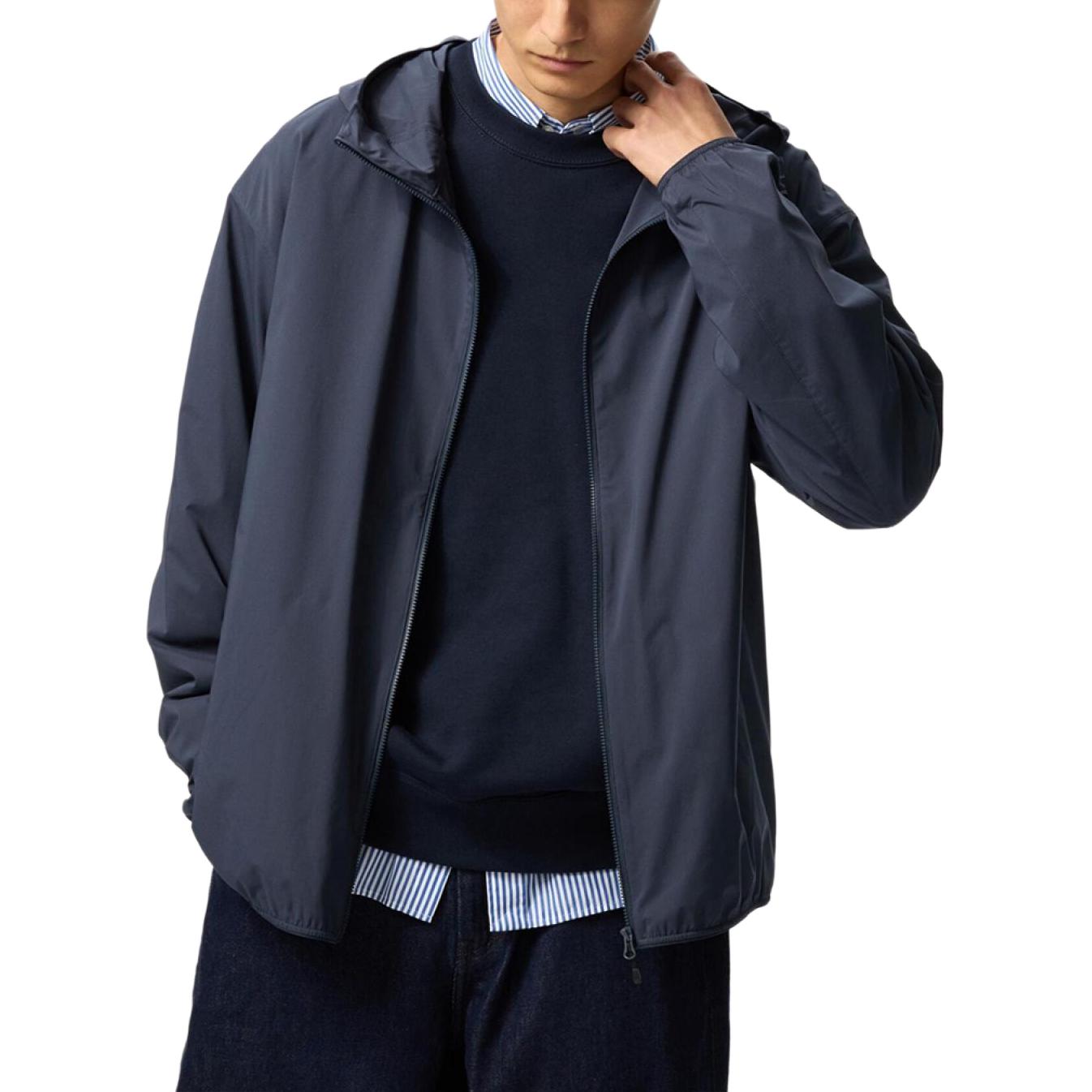 UNIQLO Мужская водостойкая одежда с защитой от ультрафиолета темно-синего цвета, Navy Blue
UNIQLO Мужская водостойкая одежда с защитой от ультрафиолета темно-синего цвета, Navy Blue