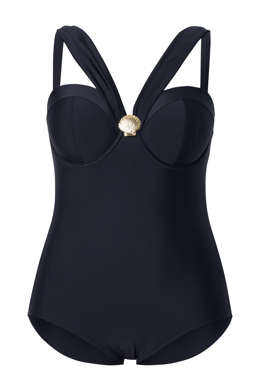 Минимайзер-купальник Ulla Popken, черный
Минимайзер-купальник Ulla Popken, черный