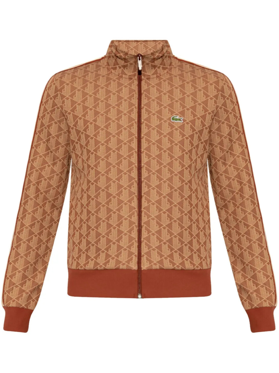 Кардиган с монограммным узором Lacoste, коричневый
Кардиган с монограммным узором Lacoste, коричневый