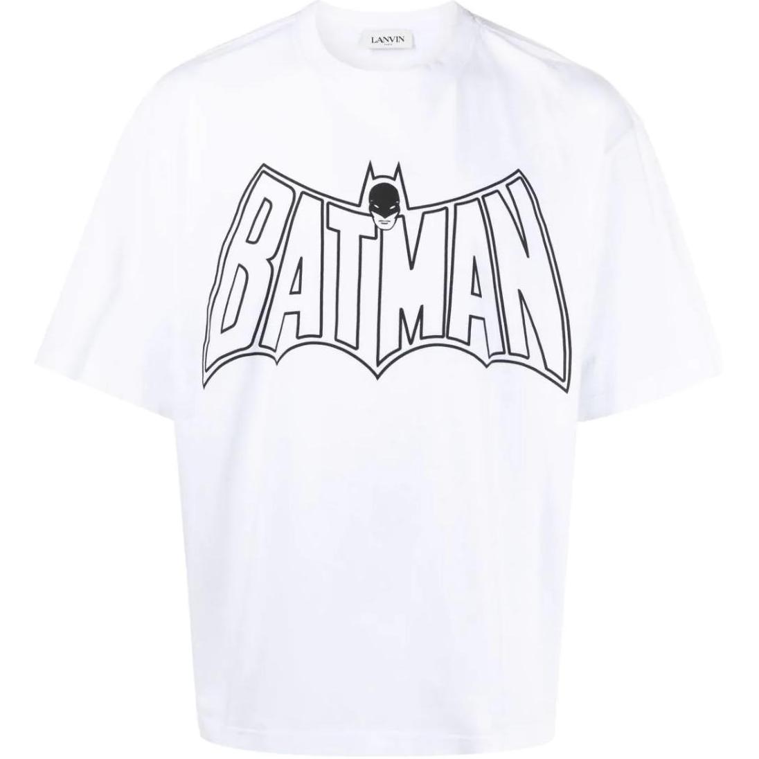 Lanvin Футболка Batman мужская белая
Lanvin Футболка Batman мужская белая