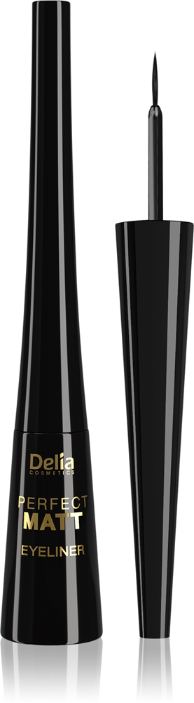 Жидкая подводка для глаз Perfect matt shape master, матовый эффект Delia Cosmetics, atspalvis black 4 мл
Жидкая подводка для глаз Perfect matt shape master, матовый эффект Delia Cosmetics, atspalvis black 4 мл