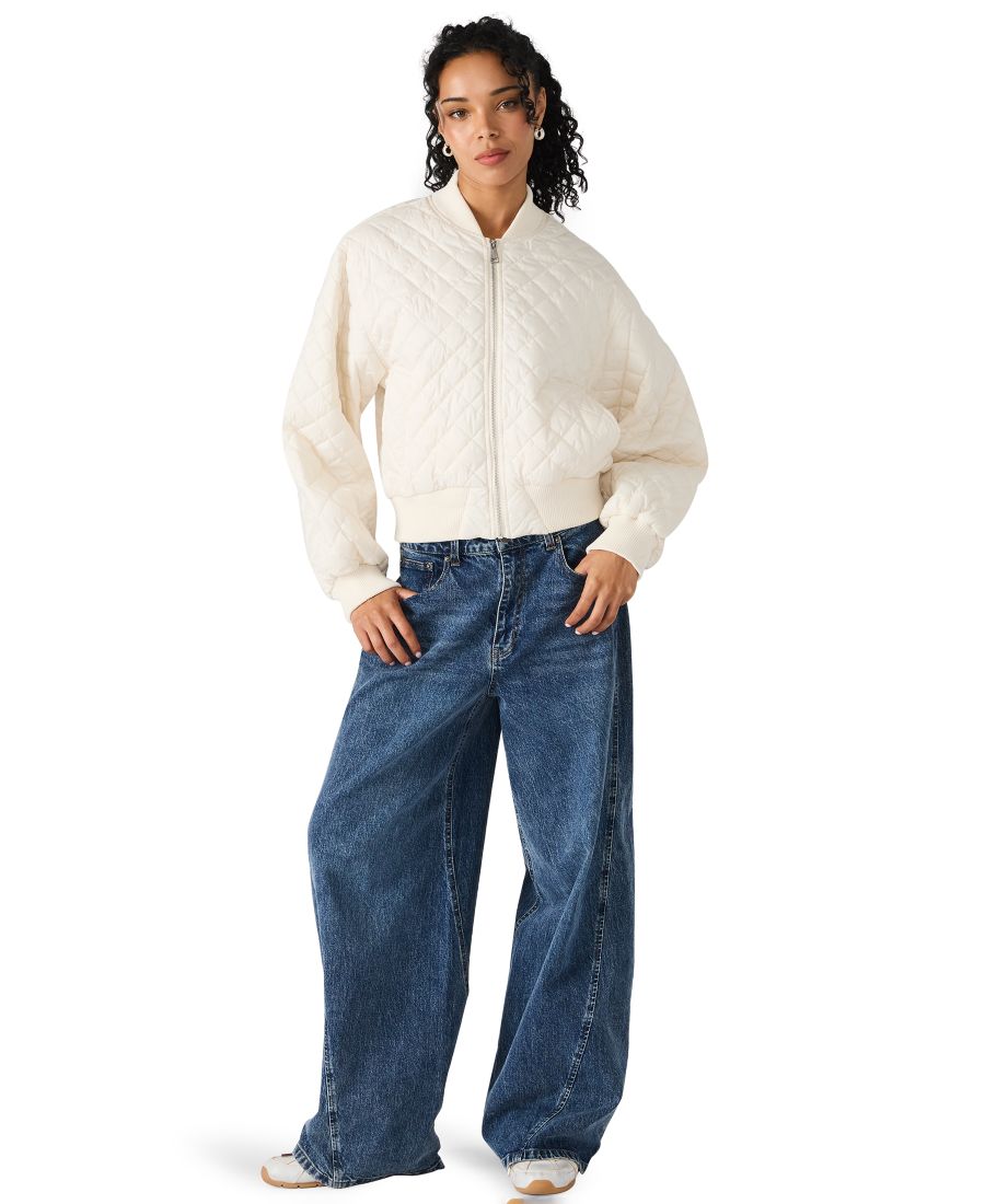 Женская куртка Darla на молнии Steve Madden, Ivory
Женская куртка Darla на молнии Steve Madden, Ivory