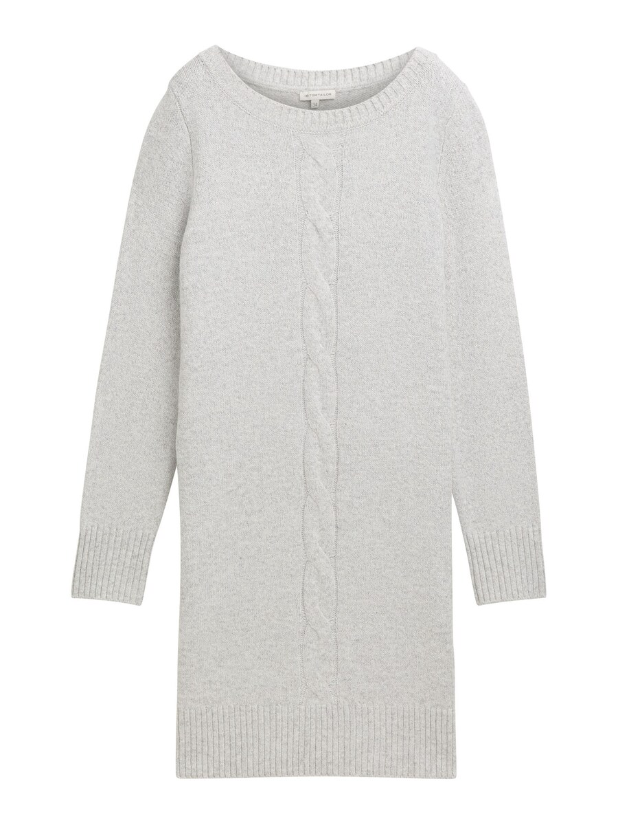 Вязаное платье TOM TAILOR, пятнистый серый
Вязаное платье TOM TAILOR, пятнистый серый