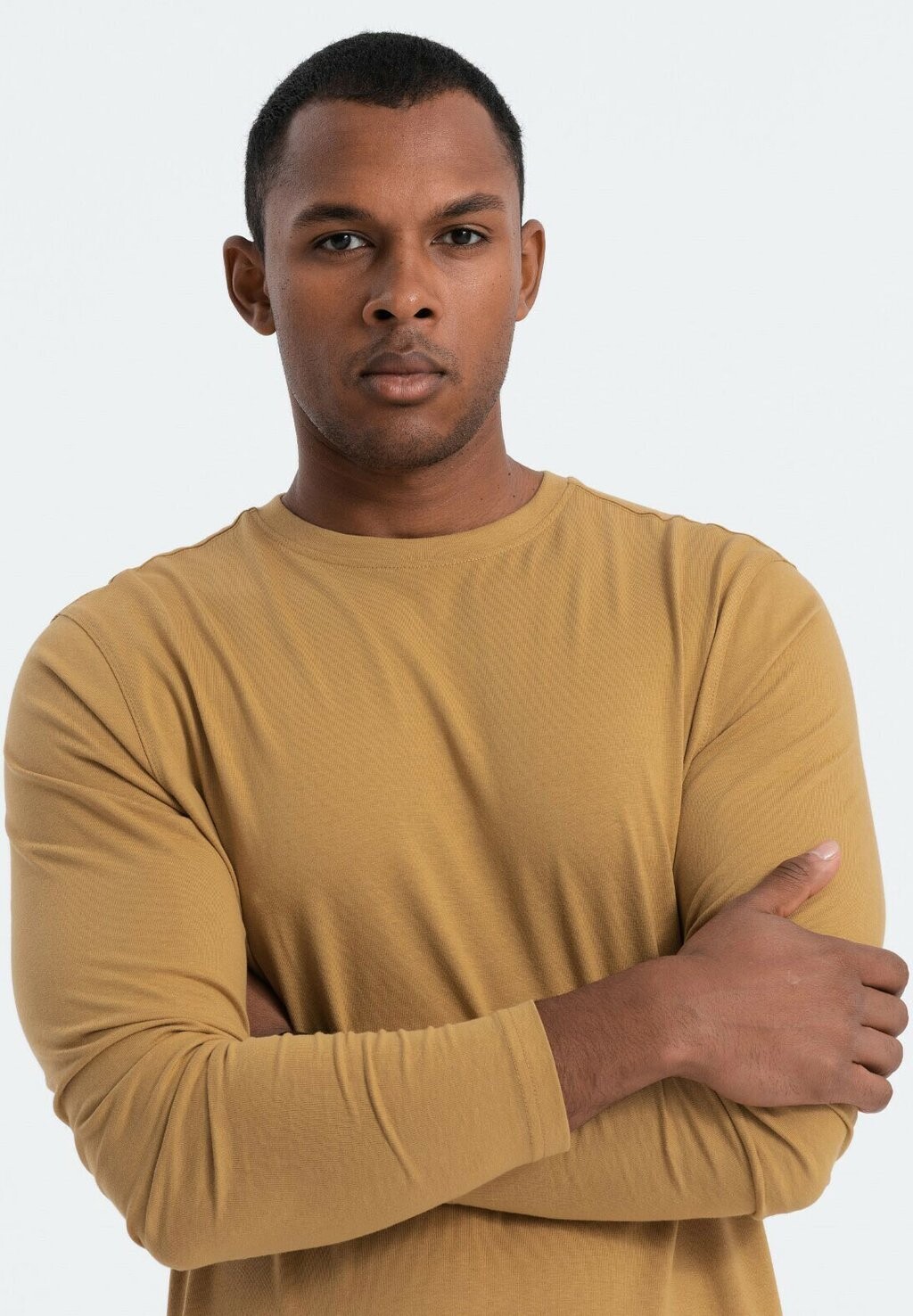 Футболка с длинным рукавом Ombre, горчичный 
Футболка с длинным рукавом Ombre, горчичный