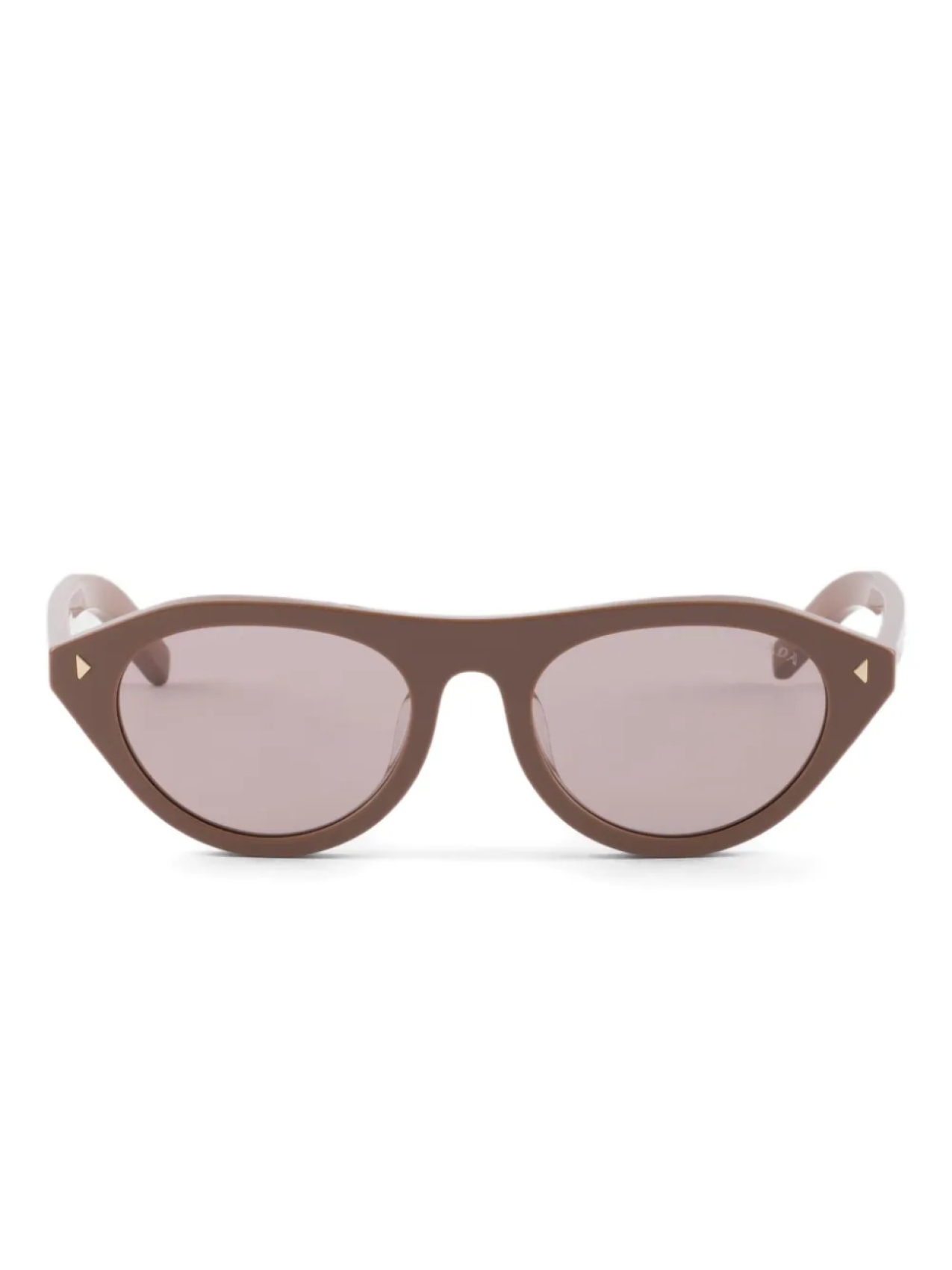 Солнцезащитные очки «кошачий глаз» с треугольными деталями Prada Eyewear, коричневый
Солнцезащитные очки «кошачий глаз» с треугольными деталями Prada Eyewear, коричневый