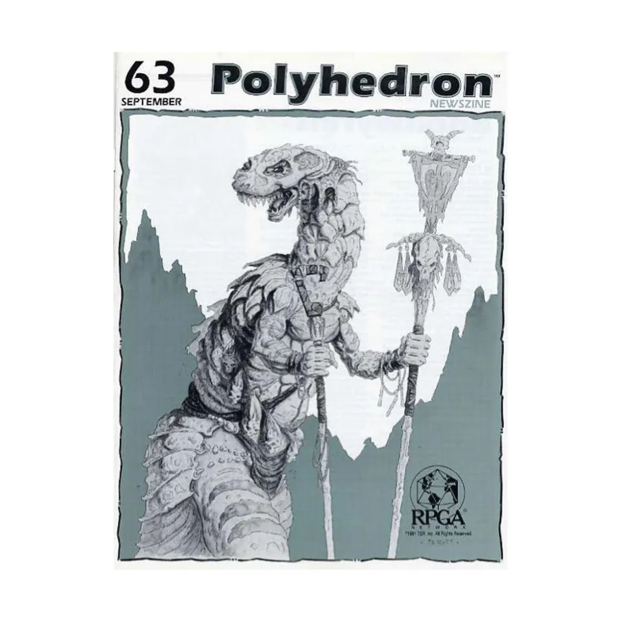 Журнал #63 "Crisis in the Cragmoors - AD&D Adventure, Naming Military Units", Polyhedron Magazine #051 - #100
Журнал #63 "Crisis in the Cragmoors - AD&D Adventure, Naming Military Units", Polyhedron Magazine #051 - #100