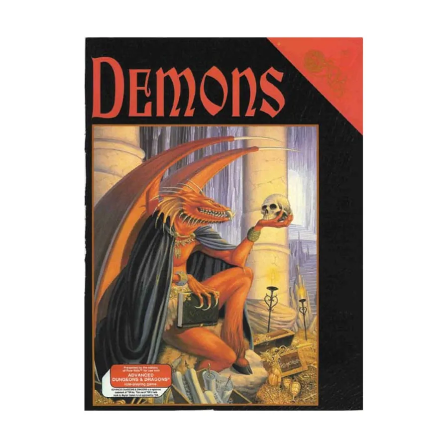 Demons I, Roleaids - Demons, мягкая обложка 
Demons I, Roleaids - Demons, мягкая обложка