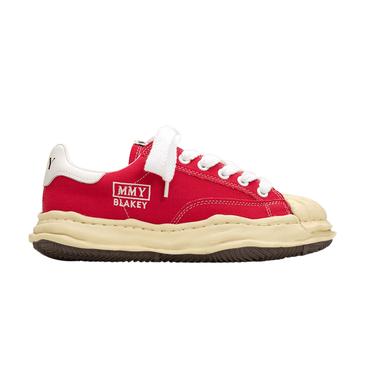 Кроссовки Maison Mihara Yasuhiro Blakey OG Sole Vintage Canvas Low 'Red', красный
Кроссовки Maison Mihara Yasuhiro Blakey OG Sole Vintage Canvas Low 'Red', красный