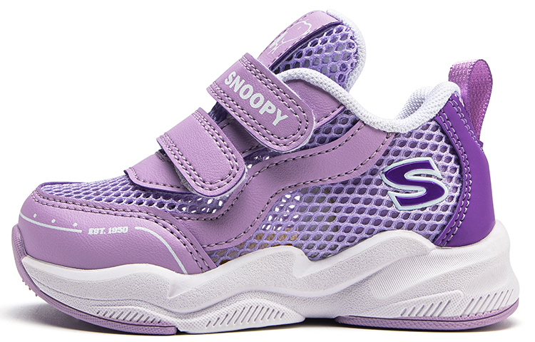 Детские беговые кроссовки Pre-school SNOOPY, светло-фиолетовые 
Детские беговые кроссовки Pre-school SNOOPY, светло-фиолетовые