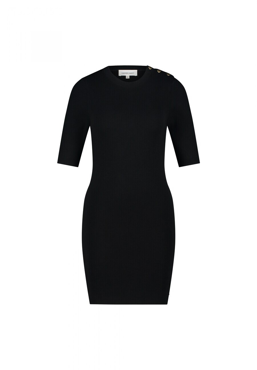 Мини платье Fabienne Chapot Dress, черный
Мини платье Fabienne Chapot Dress, черный