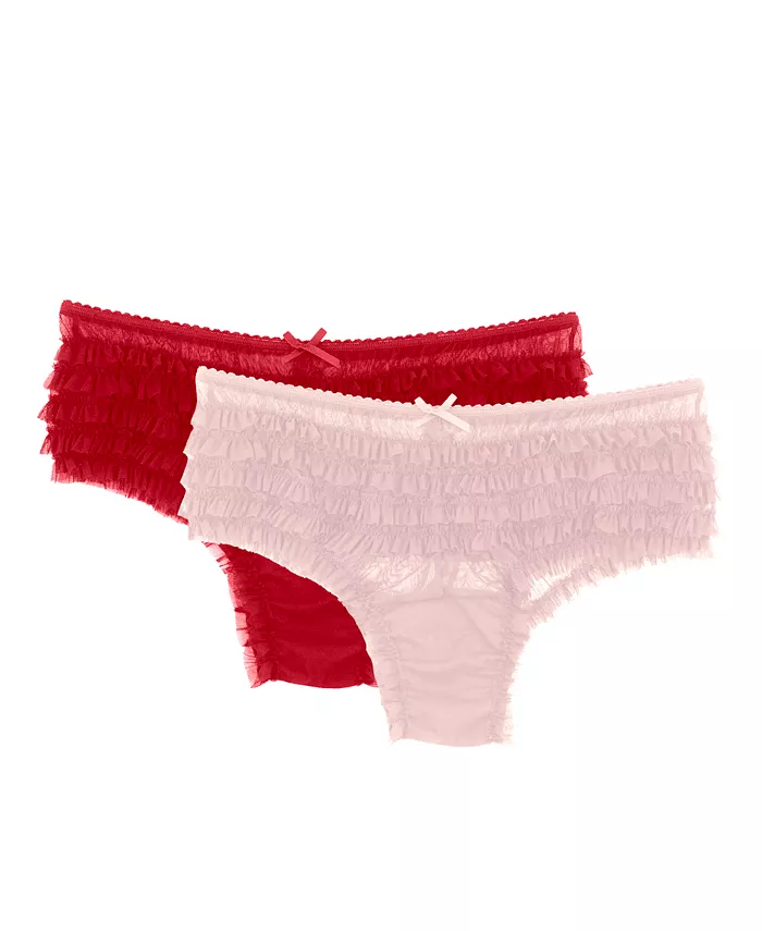 Женские трусики-слипы с вуалью, комплект из 2 шт Jezebel, мультиколор
Женские трусики-слипы с вуалью, комплект из 2 шт Jezebel, мультиколор