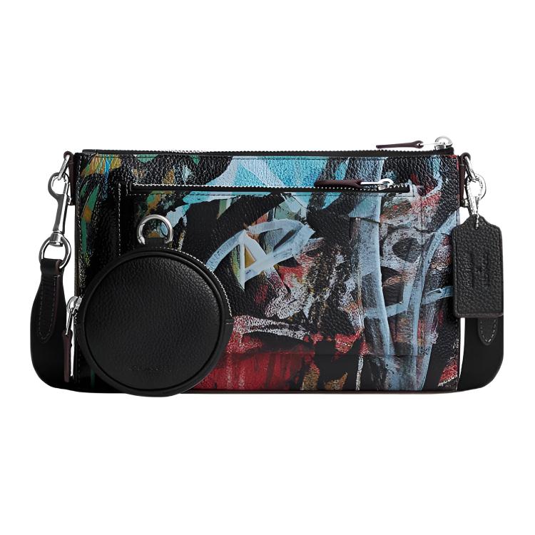 COACH Сумка-конверт из галечной кожи Holden
COACH Сумка-конверт из галечной кожи Holden