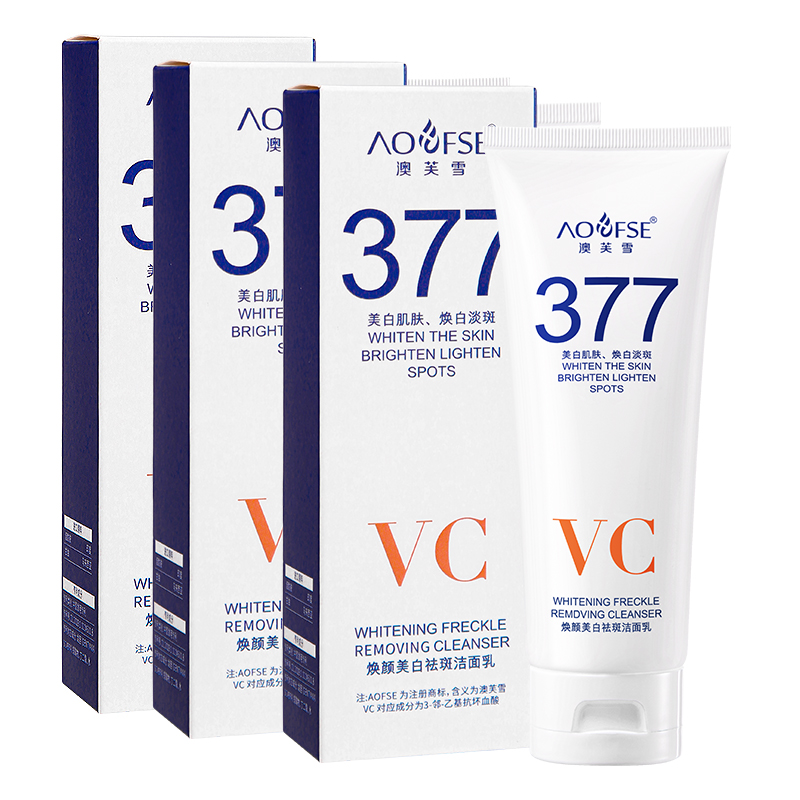 Осветляющее средство для удаления пятен 377vc для лица очищающее средство осветление темных пятен 100г AOFUXUE
Осветляющее средство для удаления пятен 377vc для лица очищающее средство осветление темных пятен 100г AOFUXUE