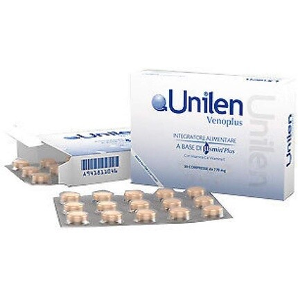 Uniderm Farmaceutici Добавка Unilen Venoplus 30 таблеток
Uniderm Farmaceutici Добавка Unilen Venoplus 30 таблеток