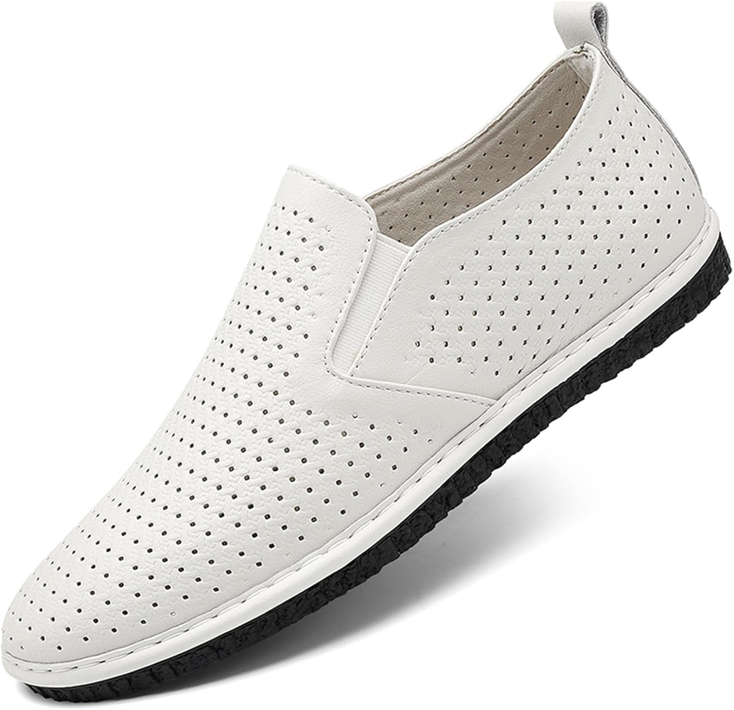 Мужские повседневные туфли слипоны, мягкие и удобные балетки, дышащие туфли для ходьбы и вождения Abborora, белый
Мужские повседневные туфли слипоны, мягкие и удобные балетки, дышащие туфли для ходьбы и вождения Abborora, белый
