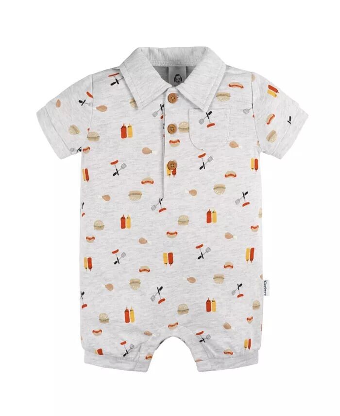 Комбинезон с воротником для девочек Gerber, серый
Комбинезон с воротником для девочек Gerber, серый