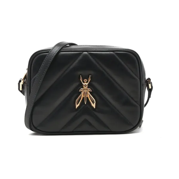 Кожаная сумка-мессенджер Patrizia Pepe, черный
Кожаная сумка-мессенджер Patrizia Pepe, черный