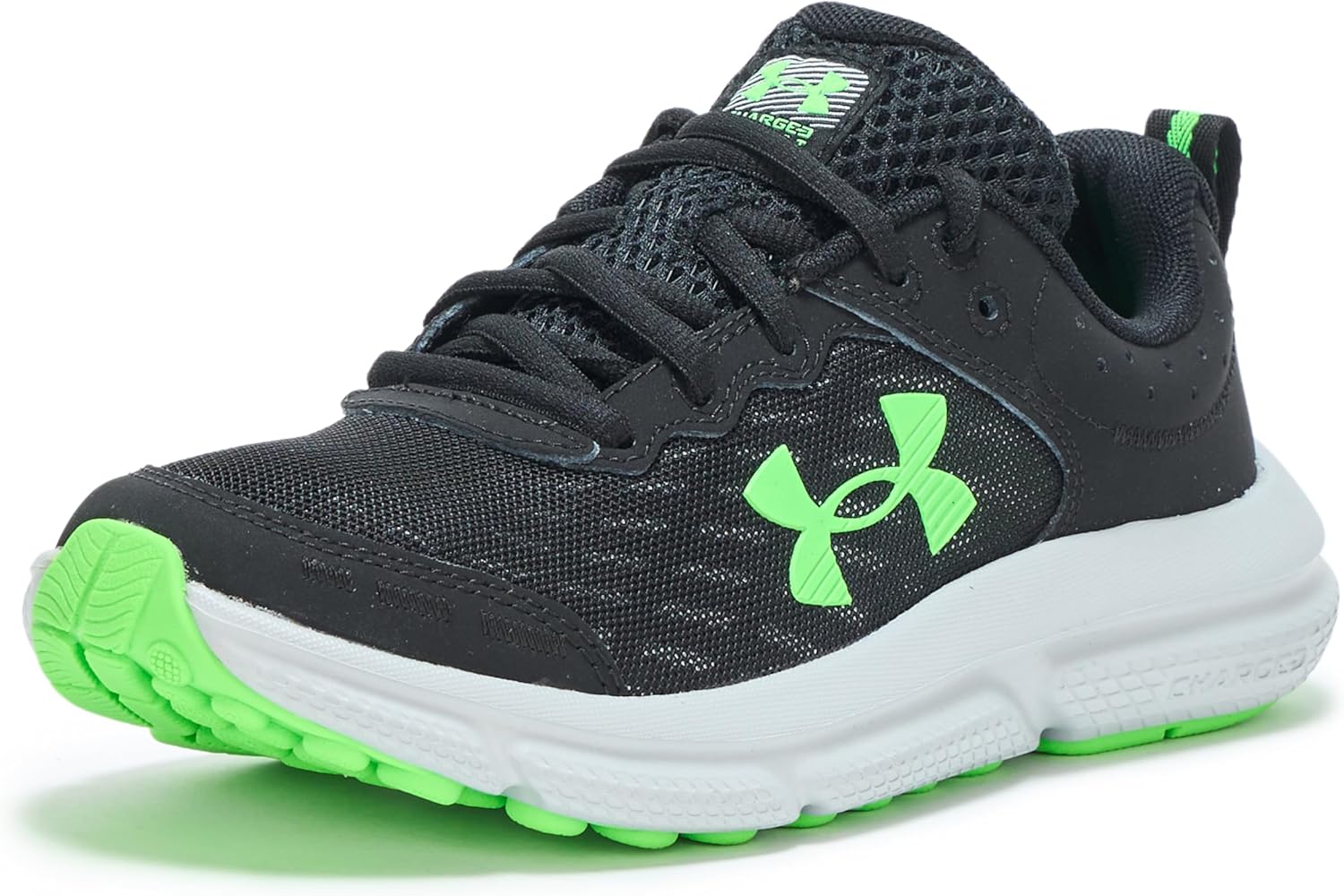 Кроссовки для мальчиков Under Armour Assert 10 для младших школьников, черный/зеленый/серый
Кроссовки для мальчиков Under Armour Assert 10 для младших школьников, черный/зеленый/серый