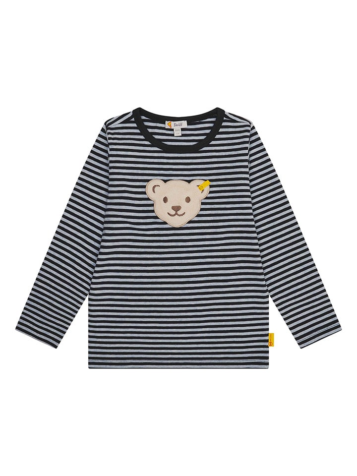 Рубашка с длинным рукавом Steiff, черный
Рубашка с длинным рукавом Steiff, черный