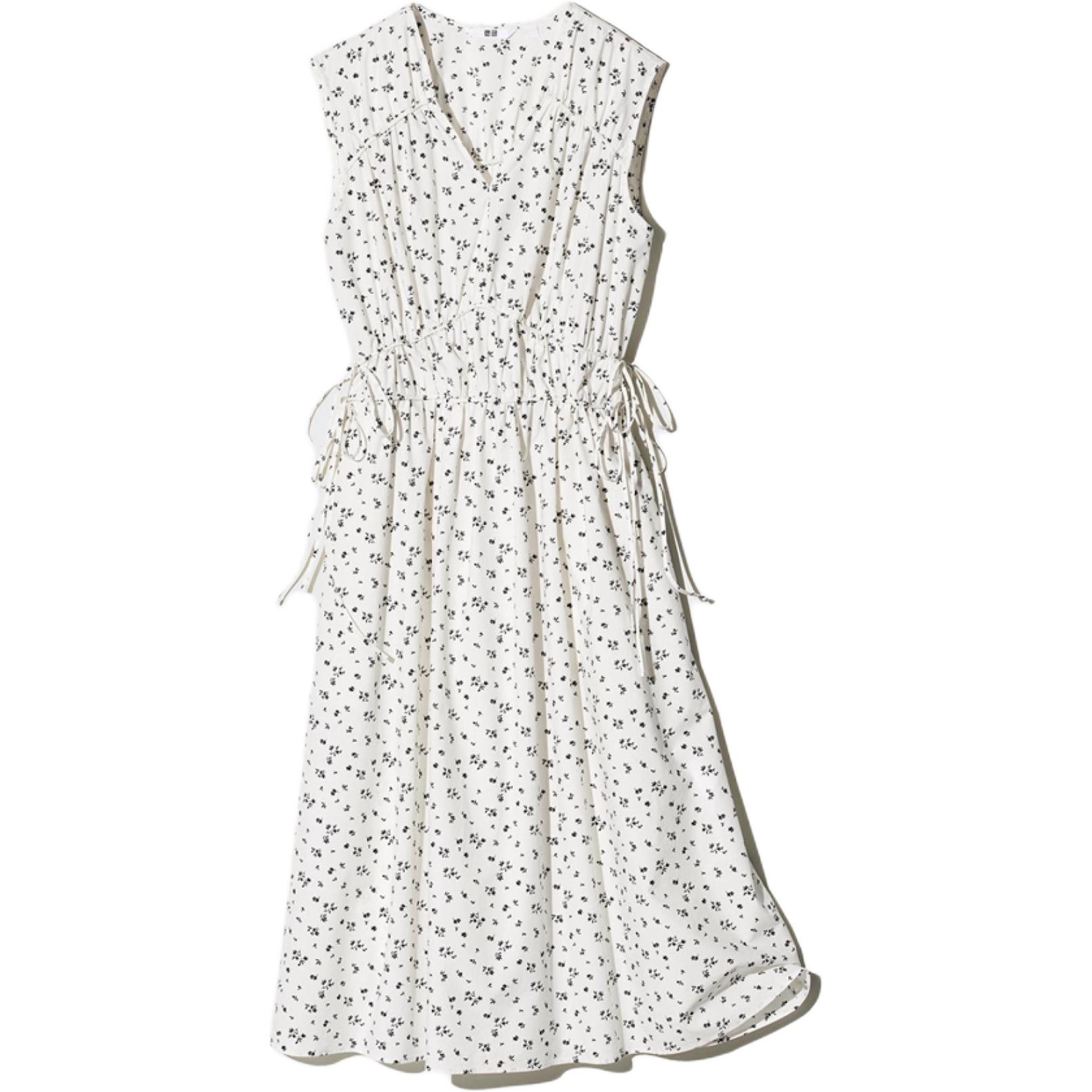 Женское платье без рукавов UNIQLO, слоновая кость
Женское платье без рукавов UNIQLO, слоновая кость