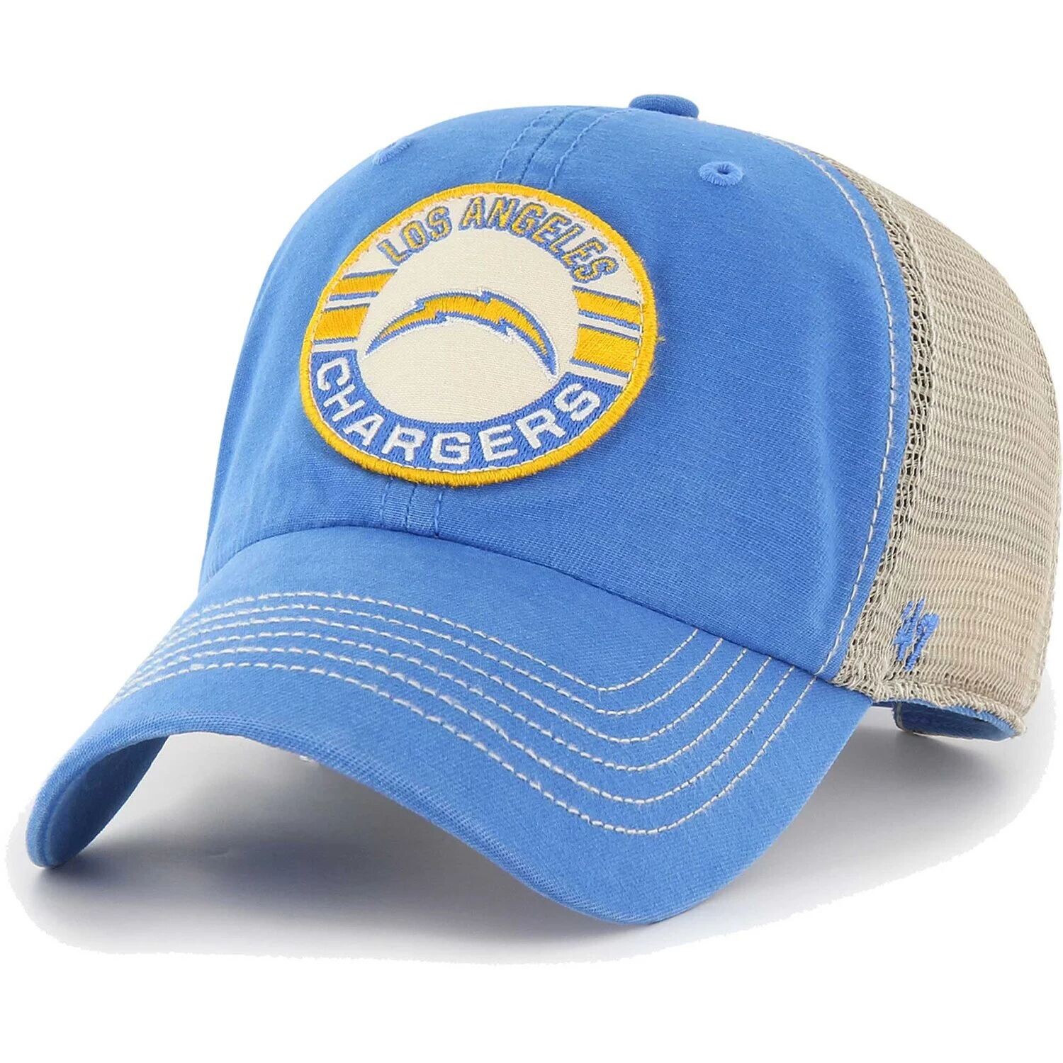 Мужская регулируемая шапка '47 пудрово-синяя/натуральная Los Angeles Chargers Notch Trucker Clean Up
Мужская регулируемая шапка '47 пудрово-синяя/натуральная Los Angeles Chargers Notch Trucker Clean Up