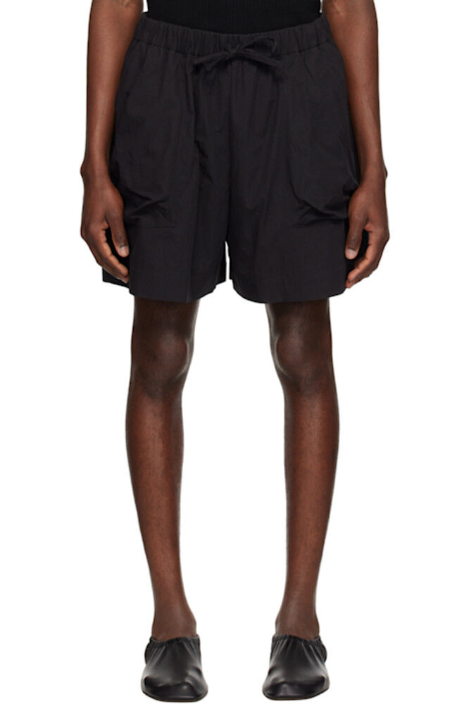 Черные шорты с карманами-карго Simone Rocha
Черные шорты с карманами-карго Simone Rocha