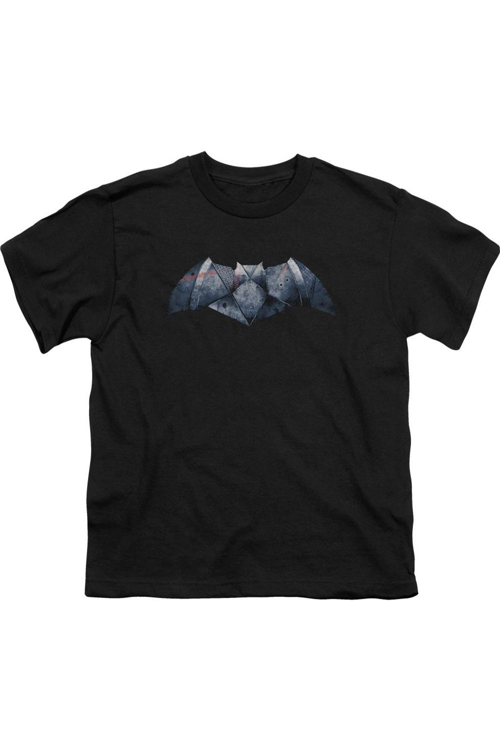 Футболка с коротким рукавом для детей "Бэтмен против Супермена" с металлизированным логотипом Бэтмена Gildan, черный 
Футболка с коротким рукавом для детей "Бэтмен против Супермена" с металлизированным логотипом Бэтмена Gildan, черный