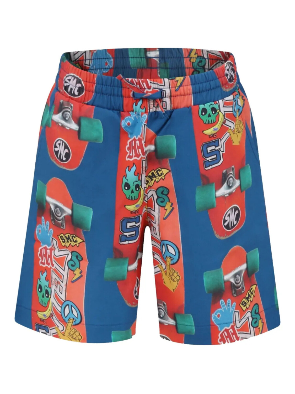 Шорты Stella McCartney Kids с принтом скейтборда, синий
Шорты Stella McCartney Kids с принтом скейтборда, синий