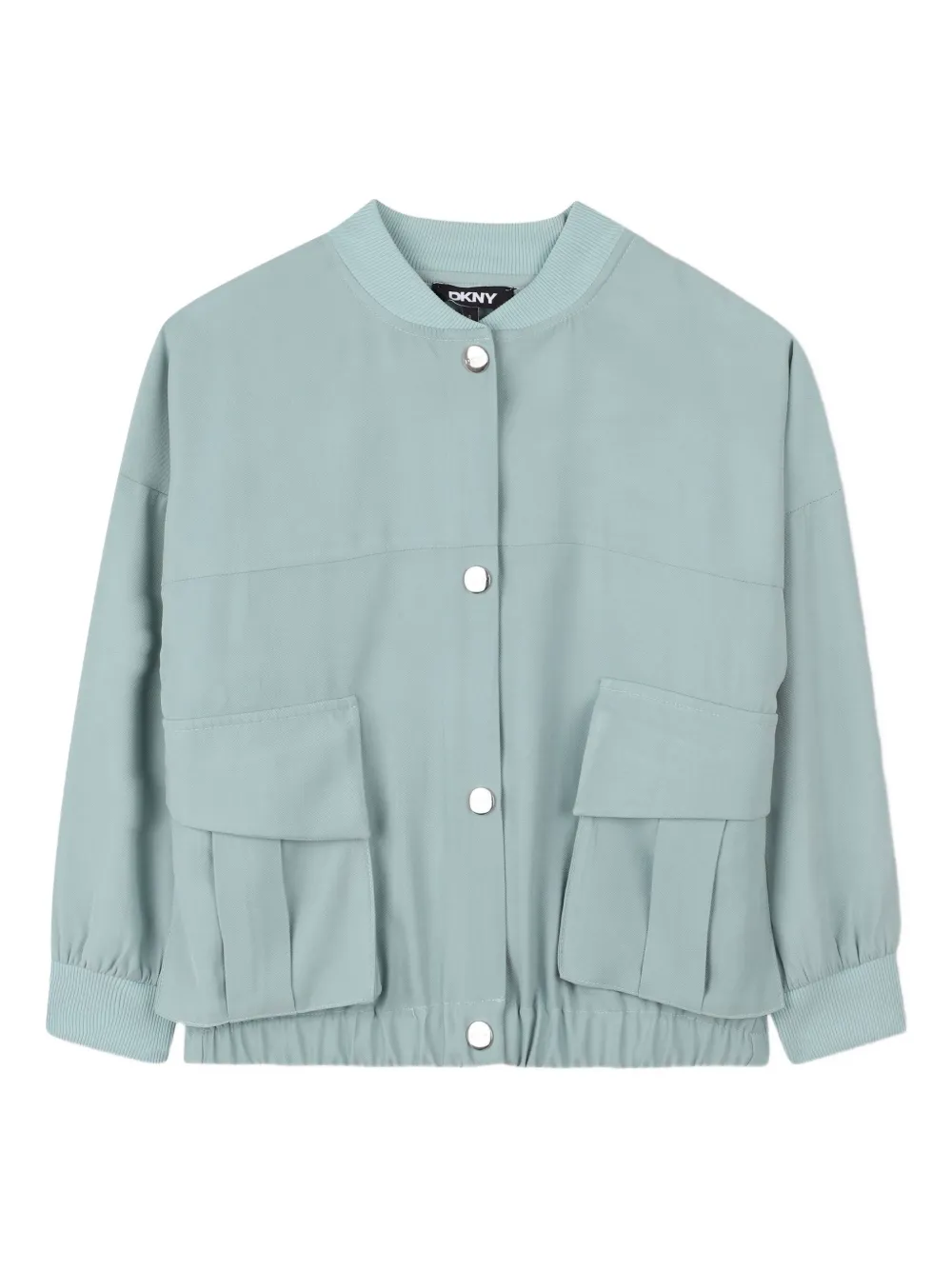 Бомбер со складками Dkny Kids, синий 
Бомбер со складками Dkny Kids, синий