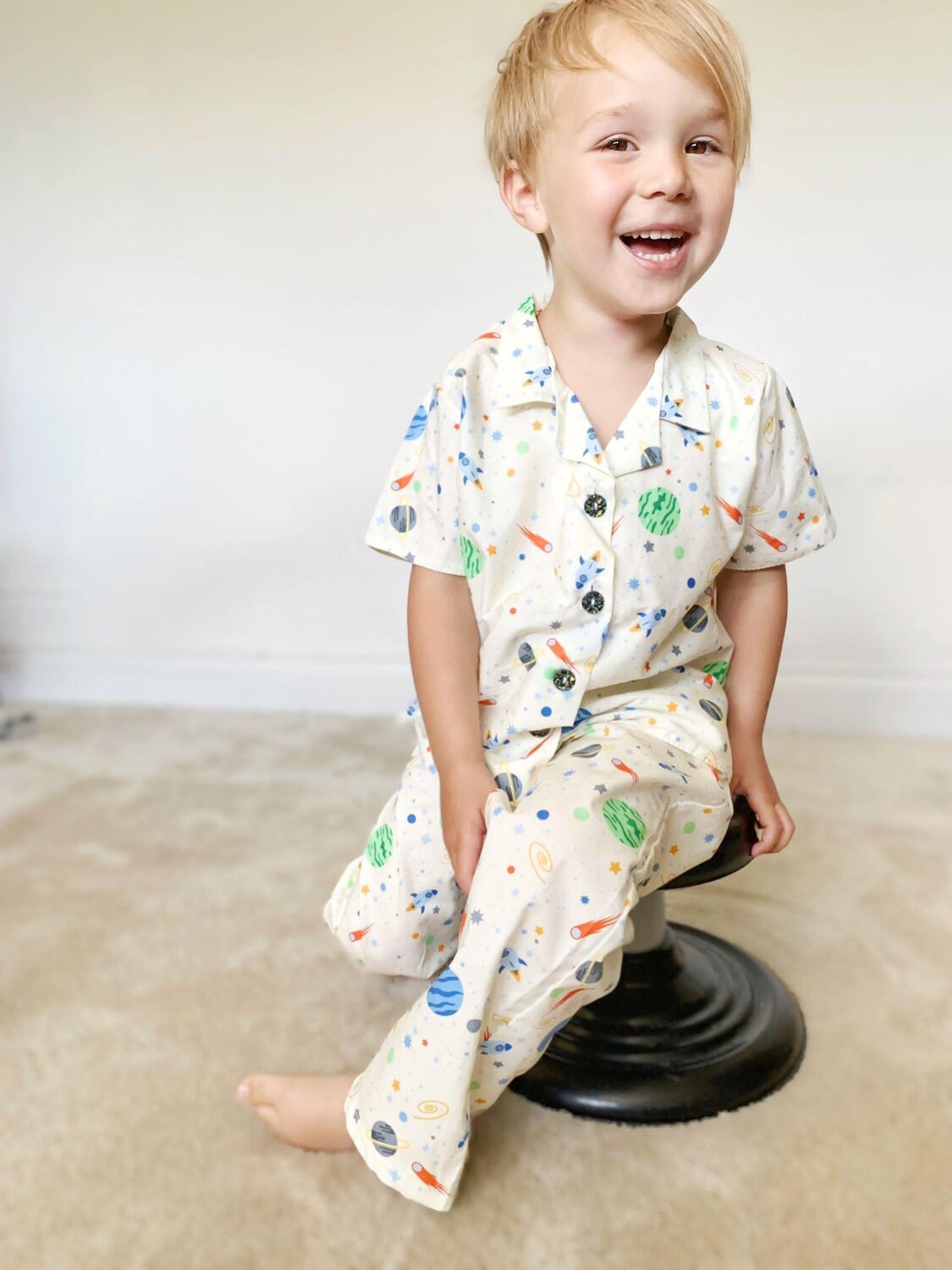 Пижамный комплект с длинными брюками из хлопка Space Fox In A Box, мультиколор
Пижамный комплект с длинными брюками из хлопка Space Fox In A Box, мультиколор