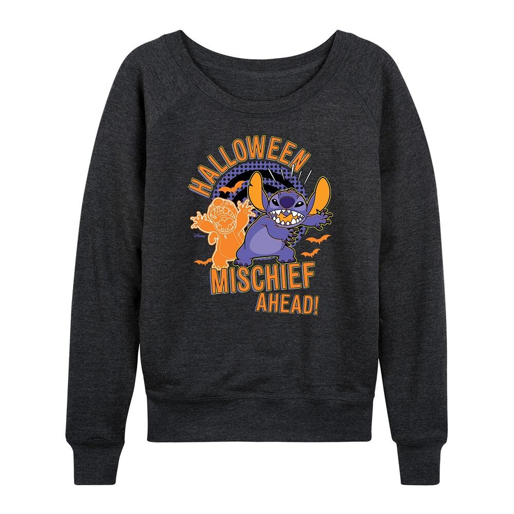 Женский легкий свитшот из френч терри Disney's Lilo & Stitch Halloween Mischief, цвет Heather Charcoal
Женский легкий свитшот из френч терри Disney's Lilo & Stitch Halloween Mischief, цвет Heather Charcoal
