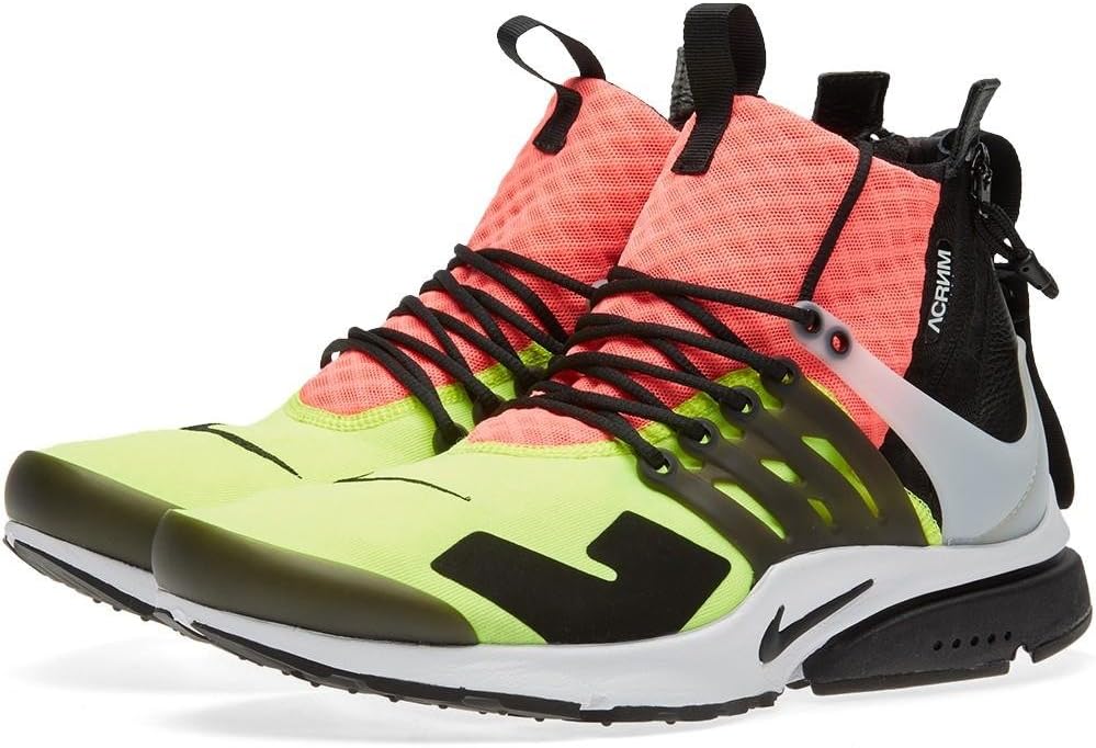 Кроссовки Nike Mens Air Presto Mid Acronym белого/черного цвета с лавовым оттенком и сатиновым оттенком, White/Black-Hot Lava-Volt
Кроссовки Nike Mens Air Presto Mid Acronym белого/черного цвета с лавовым оттенком и сатиновым оттенком, White/Black-Hot Lava-Volt