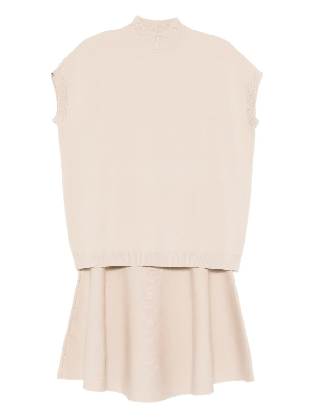 Комплект с широкой юбкой Alysi, бежевый
Комплект с широкой юбкой Alysi, бежевый