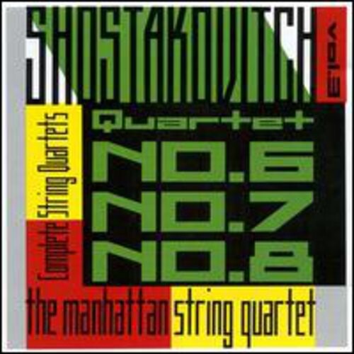 CD диск Shostakovich / Manhattan String Quartet: Shostakovich, D. : String Quartets Vol. 3
CD диск Shostakovich / Manhattan String Quartet: Shostakovich, D. : String Quartets Vol. 3