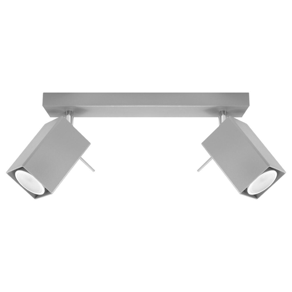 Потолочный светильник MERIDA 2 серый 2xGU10 40Вт сталь 16x6x30см Sollux Lighting
Потолочный светильник MERIDA 2 серый 2xGU10 40Вт сталь 16x6x30см Sollux Lighting