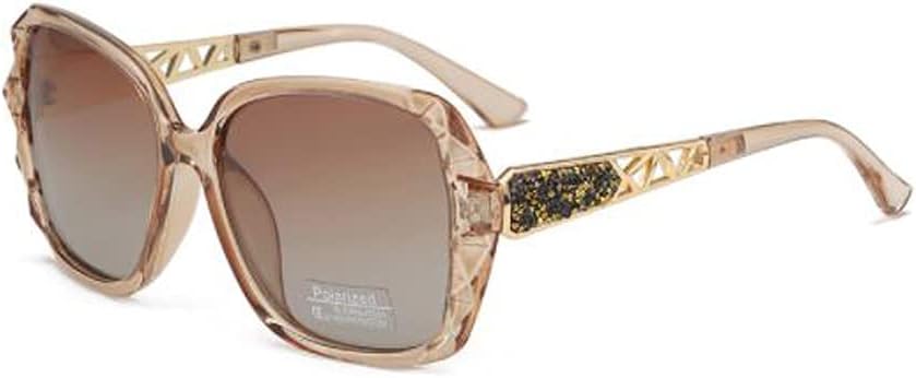 Поляризованные солнцезащитные очки с металлическими полыми дужками, бриллиантовые солнцезащитные очки в большой оправе, для активного отдыха, верховой езды и путешествий Weloveushop, Tea Frame Double Tea
Поляризованные солнцезащитные очки с металлическими полыми дужками, бриллиантовые солнцезащитные очки в большой оправе, для активного отдыха, верховой езды и путешествий Weloveushop, Tea Frame Double Tea